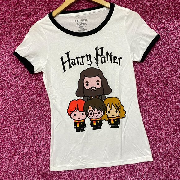 Harry Potter Chibi Style Harry Potter Character T-Shirt Small - Picture 3 of 4